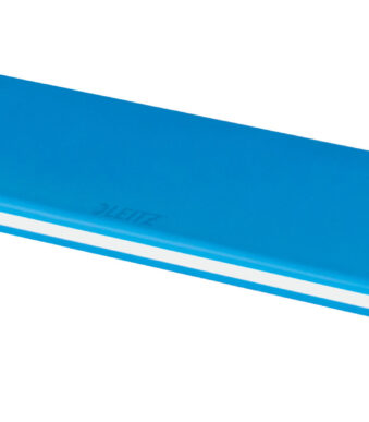 LEITZ toetsenbord-polssteun Ergo WOW, wit/blauw