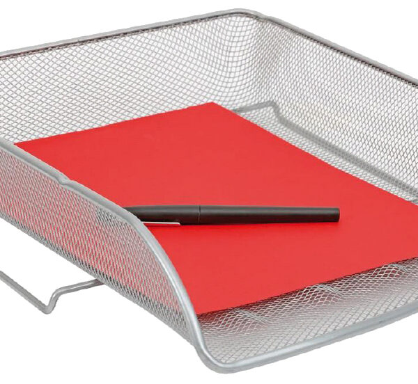 ALBA brievenbakje MESHFRA, DIN A4, draadijzer, grijs