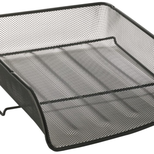 ALBA brievenbakje MESHFRA, DIN A4, draadijzer, zwart