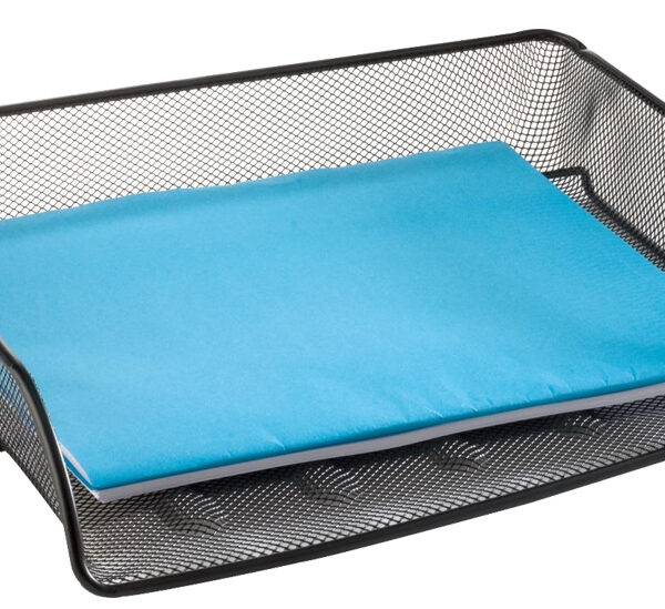 ALBA brievenbakje MESHIT, A4 liggend, draadijzer,zwart