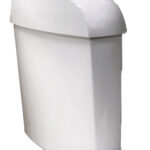 Rubbermaid pedaalemmer 'Sanitair' rechthoekig, 12 liter