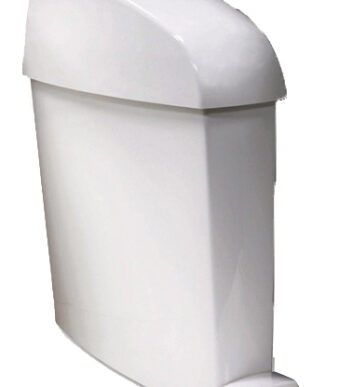 Rubbermaid pedaalemmer 'Sanitair' rechthoekig, 12 liter