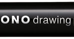 Tombow Fineliner MONO drawing pen, zwart, lijndikte 005