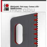 Marabu verfspatel-set, kunststof, 3 stuks