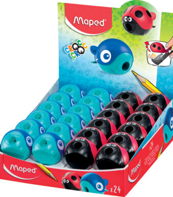 Maped Puntenslijper CROC CROC EASY, 24 stuks display