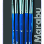 Verfkwastenset Huisdecoratie, 5 stuks