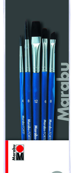 Verfkwastenset Huisdecoratie, 5 stuks