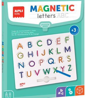 Apli kindermagneetbord, 'ABC-lettermagnetjes'