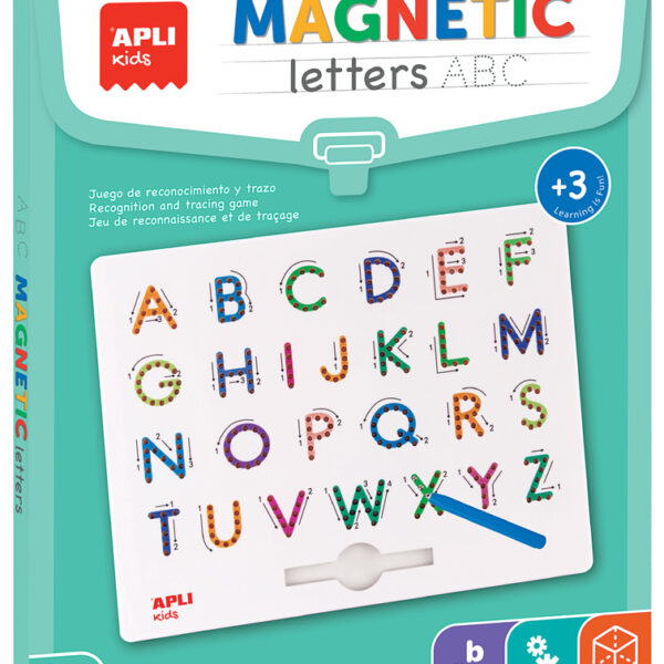 Apli kindermagneetbord, 'ABC-lettermagnetjes'