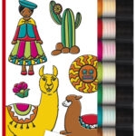 Marabu Raamverfstel 'Lama', 10 x 25 ml