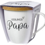 Koffiebeker 'Lievelingspapa', 560 ml.