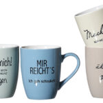 Koffiemok SPREUKEN, 330 ml