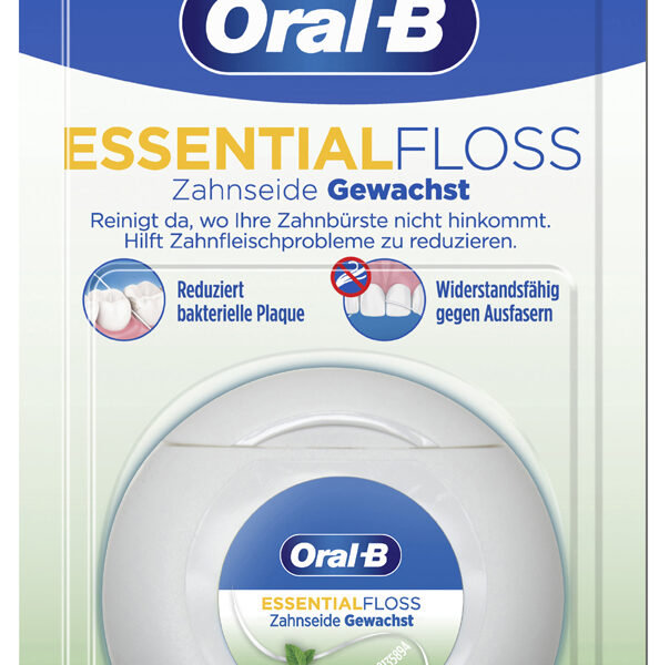 Oral-B Tandenstokers Essentieel, 50 m, Muntsmaak