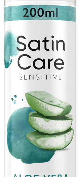 Gillette voor Vrouwen Scheergel Satijnverzorging Aloë Vera