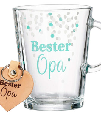 Theekopjes set 'Beste opa', 2-delig