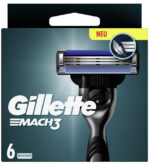 Gillette vervangmesjes Mach3 systeem, 6 stuks