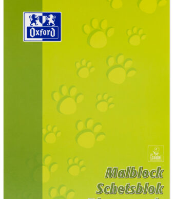 Oxford Junior Kleurblok 'Pootjes', A4-formaat, 100 vellen