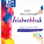 Tekenblok Oxford, A4-formaat, ongelinieerd, 120 grams