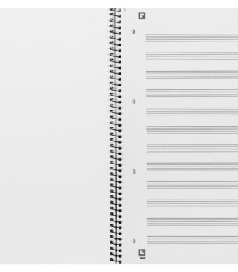 Blocnote Oxford, formaat A4, 50 vellen, gelinieerd met lijnen 14.