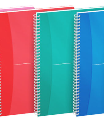 Oxford geruit schrift 'My Colours', formaat A4, 90 vellen