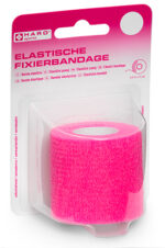 Elastische fixerende zwachtel, 50 mm x 4,5 m, roze