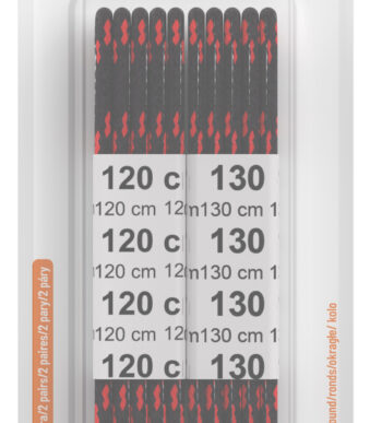 Rode/zwarte veters, rond, 1200/1300 mm, wandelschoenen
