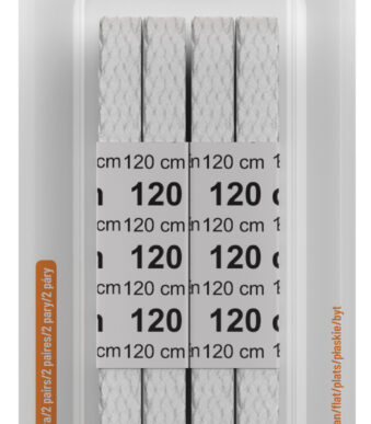 Sportveters, plat, 120 cm, wit