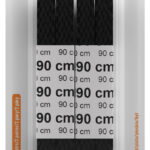 Platte sportveters, 900 mm, zwart