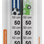 Kinder-veters met voetbal- en automotieven, plat, 50 cm