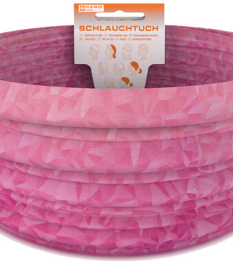 Polyester tuinslang-afdekdoek, roze