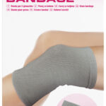 Haro kniebandage grijs extra groot