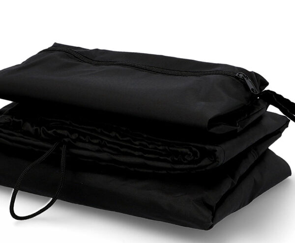 Fietsbeschermhoes voor monteren op trekhaakaanhanger