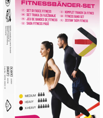 Haro Weerstandsbanden Set, Gemiddeld - Sterk, 3 Stuks