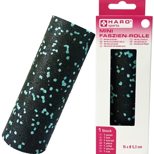 Haro Mini-Massagerol, zwart/mintgroen