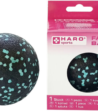 Fascie massagebal, zwart/mintgroen