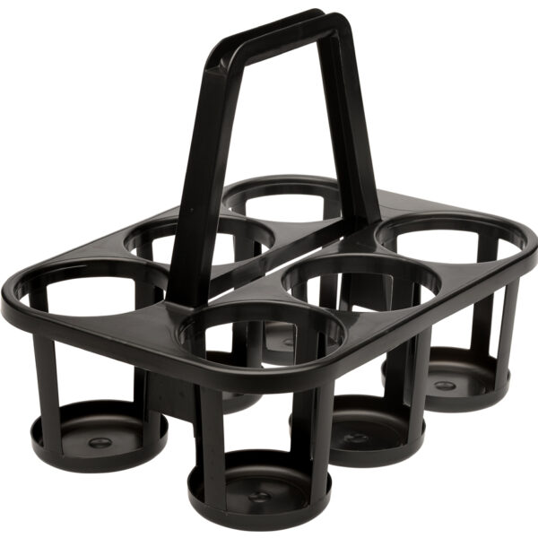 Draagruimer 'paco', voor 6 flessen, grafietkleur