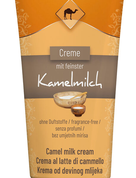 Kamelenmelkcrème geurloos, 100 ml tube