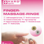 Vingermassagering set van 5, koolstofstaal