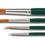 Ronde haarborstel Hobby Line Basic, nylon, maat 12