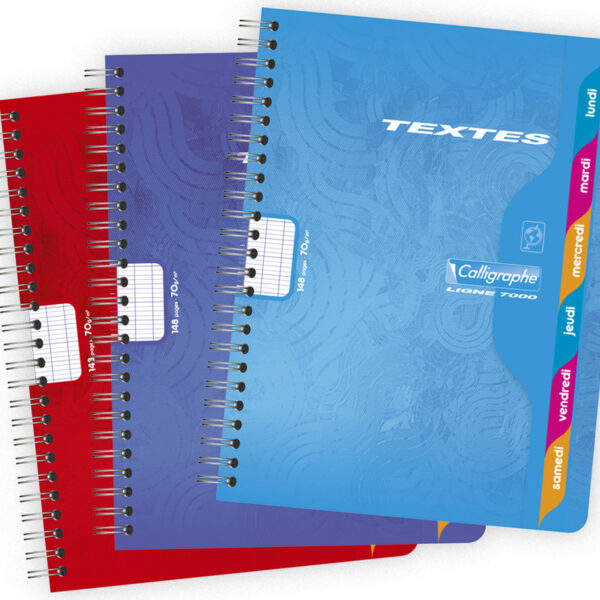 Schrijfblok met séyès-gelinieerd papier, 170 x 220 mm