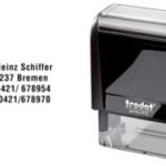 Tekststempelmachine Printy 4911 4.0, zwart
