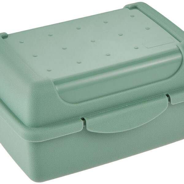Broodtrommel 'Luca' klikdoos micro, noordsegroene kleur