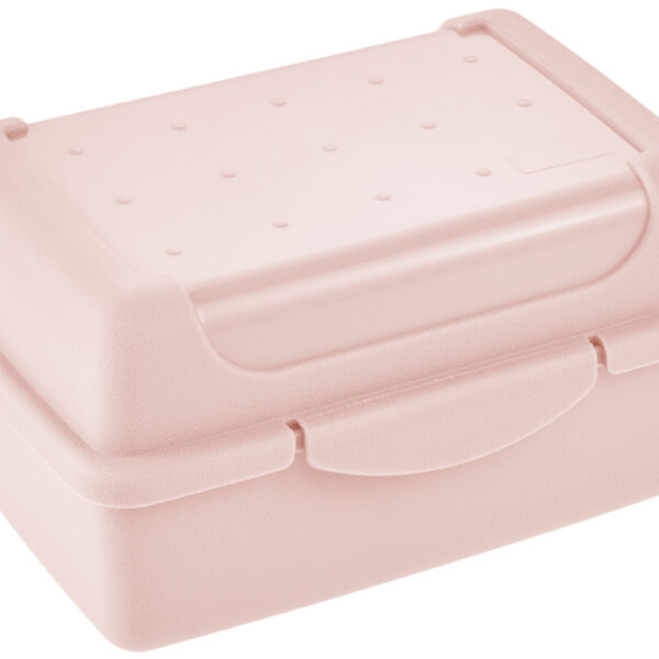 Klikbox voor broodtrommel 'Luca', microformaat, noordse roze kleur