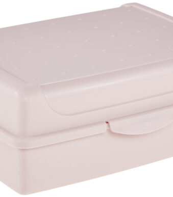 Brooddoos 'luca' Click-Box midi, noordse-roze