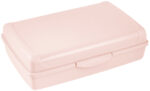 Broodtrommel 'Luca' klikdoos groot, nordische roze