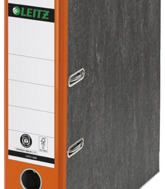LEITZ ordner, gewolkt, 180 graden, DIN A4, 80 mm, oranje