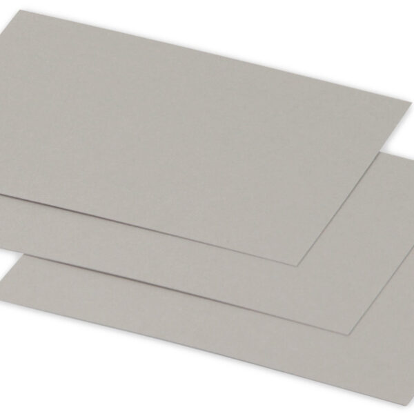 Clairefontaine Mini-Kaarten 70 x 95 mm, Zilverkleurig