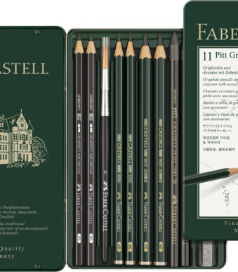 Faber-Castell Pitt grafietpotloden, set van 9 in etui