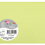 Stofwolken door Clairefontaine enveloppe C6, knopmosgroen.