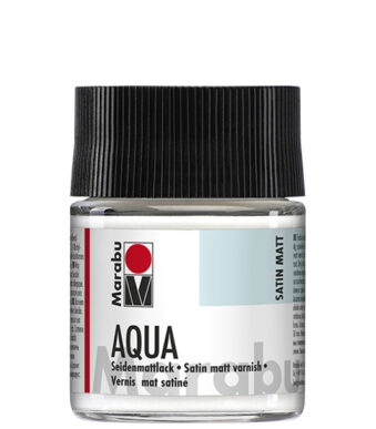 Marabu zijdematte acryllak, 50 ml, in glas